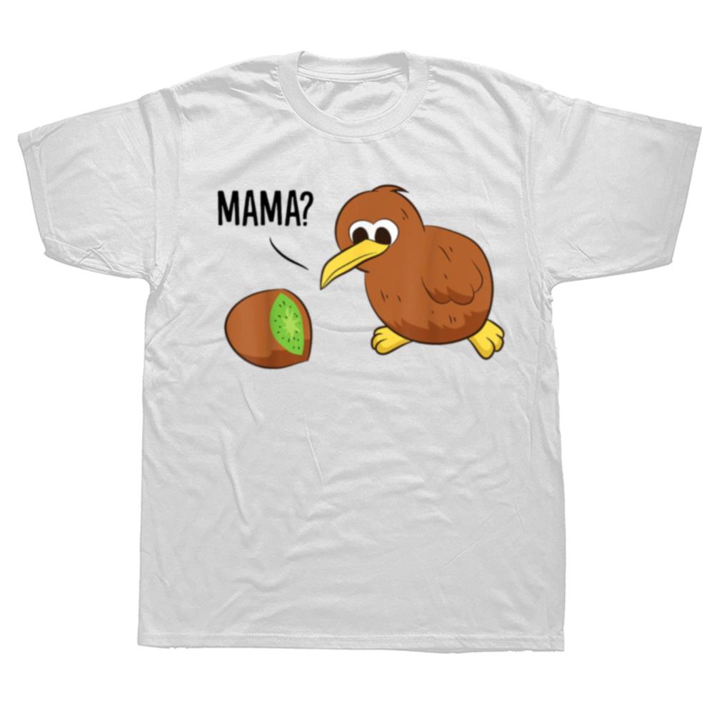 Bird Lover New Zealand Kiwi Fruit Funny Kiwi Mama Birds Tshirts Men Fashion Casual Tshirt 100 Cotton Loose Oversized T Shirt