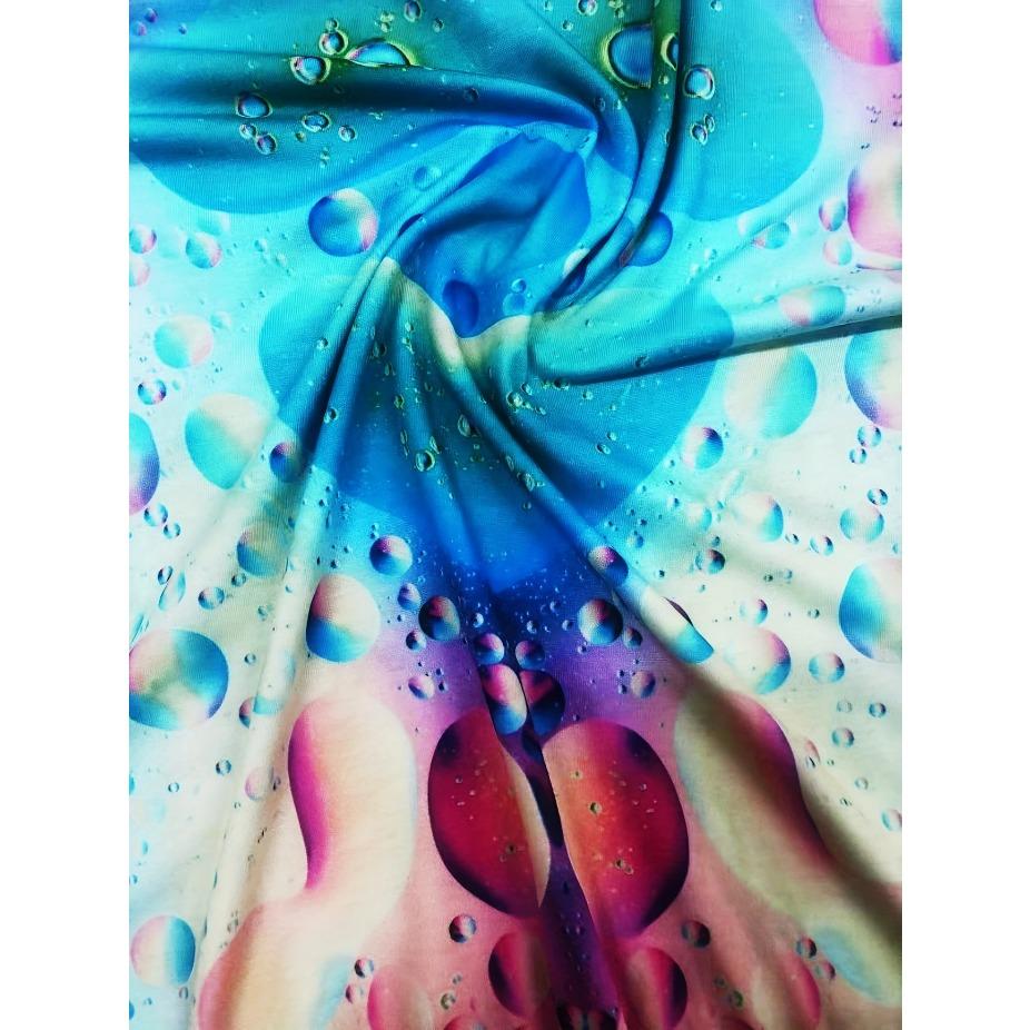 Женская футболка с V-образным вырезом, тай-дай, повседневная летняя, обычной длины, с ярким дизайном в стиле колор-блок