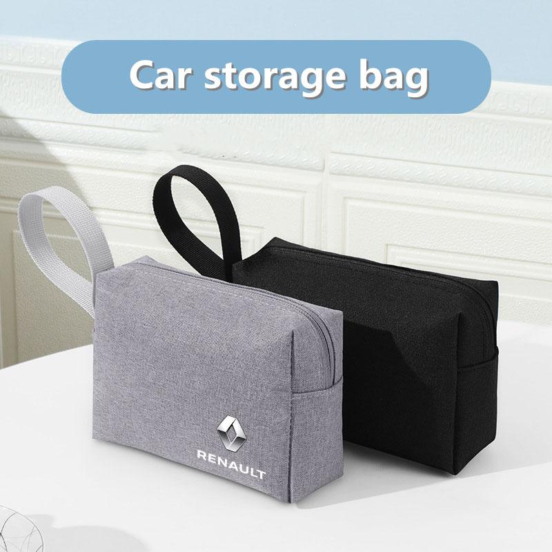 For Renault 2026 New Hub Caps Portable Car Key Case Driver License Holder Credit Card Bag For Renault Megane 2 3 Clio Scenic Dus