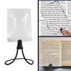 Neck Wear Magnifier 3X Magnification Handheld Desktop Neck Hanging Magnifying Glass Gooseneck High D