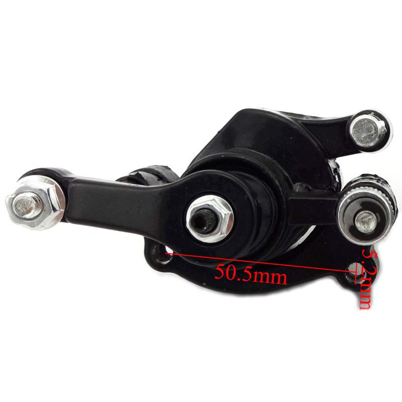 XLJOY 140mm Brake Disc Rotor + Rear Disc Brake Caliper For 2 Stroke 47cc 49cc Pocket Pit Bike Minimoto ATV