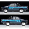 TOMYTEC Tomica Limited Vintage Neo 1/64 Scale LV-N321b Nissan 4x4 King Cab Truck (North American Model, Blue) - Finished Model (Product Code: 332855)