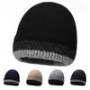 Korean Style Woolen Beanie: Solid Color, Warm Ear Protection, Trendy Autumn/Winter Hat for Men & Women
