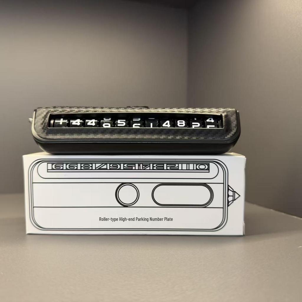 Складной вращающийся держатель для телефона в машину 2-в-1 с номерным знаком