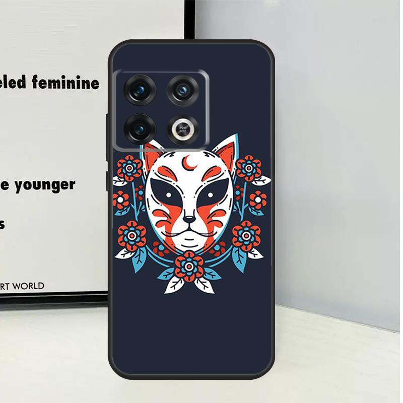 Маска Они Самурая Для OnePlus Nord CE 5 2 3 4 Lite N20 N30 Чехол Для OnePlus 13 12 11 9 10 Pro 10T 12R 13R 13T