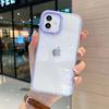 2023 3 in 1 clear Bumper Shockproof case Logo Print Mobile Cover Custom Phone case for iphone 14 Pro Max