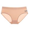 Women's Cotton Underpants Simple Large Comfortable Breathable Seamless Mid Waist Solid Briefs