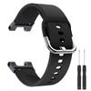 For Huami Amazfit T-Rex/T-Rex Pro/Ares Band Replacement 22mm Silicone Watch Strap Square Buckle