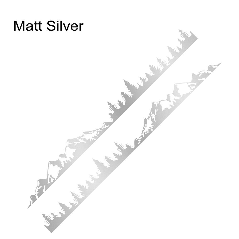 2PCS Car Side Door Stickers For Mercedes Benz Citan 109 Tuning Accessories Camper Van Mountain Graphics Vinyl Film