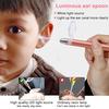 Ear Cleaning Light Ear Cleaner Spoon Earpick Baby Ears Cleaning Tool with Magnifier Two Spoons Gift