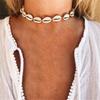 Женские украшения Bohemia Choker Fashion Natural Boho Braided Handmade Cowrie Shell Shell