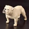 Bulldog Statue Hand Fashion Painted Vivid Party Home Details PVC Bulldog Decoration Puppy Standing Figurine Statue