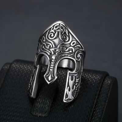 Кольцо Маска Египетского Фараона Модное Универсальное Размер Регулируемое Ювелирное Изделие