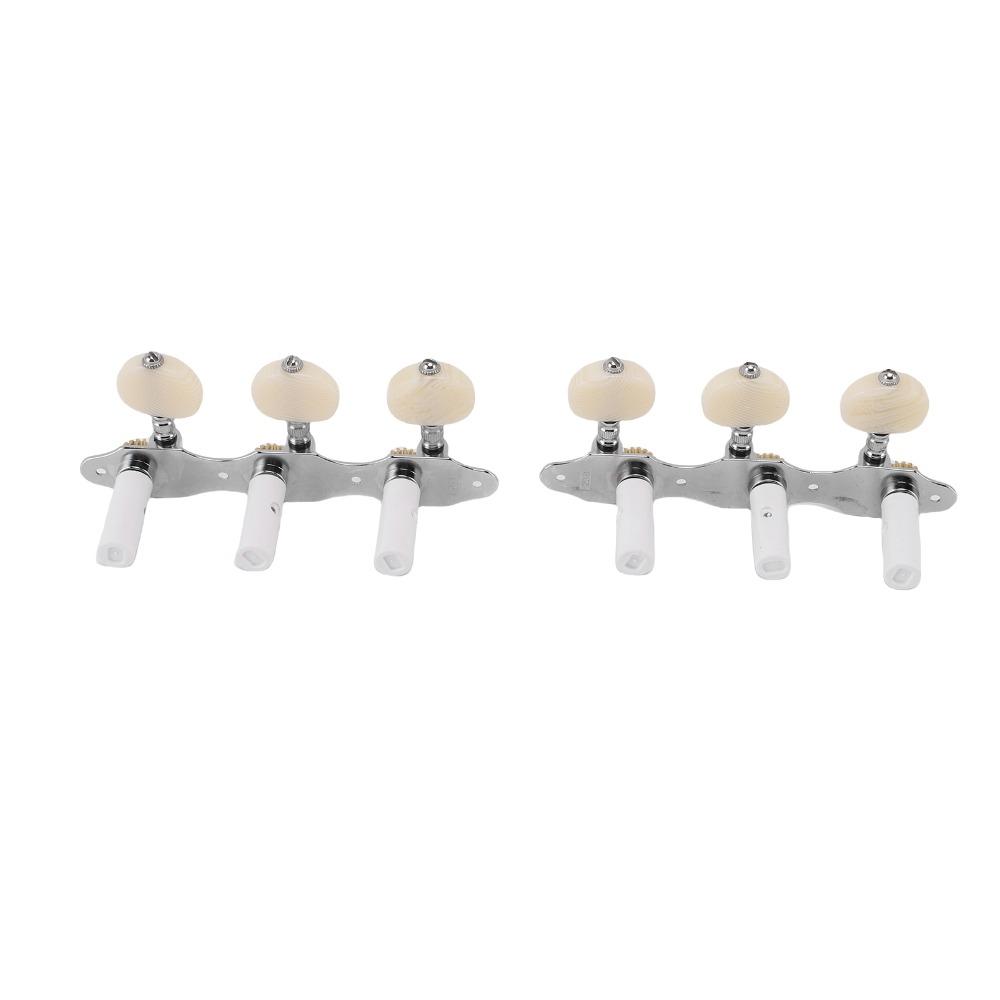 Metal Guitar Tuners Machine Heads 3L3R Configuration String Pegs Tuners For Classical Guitar