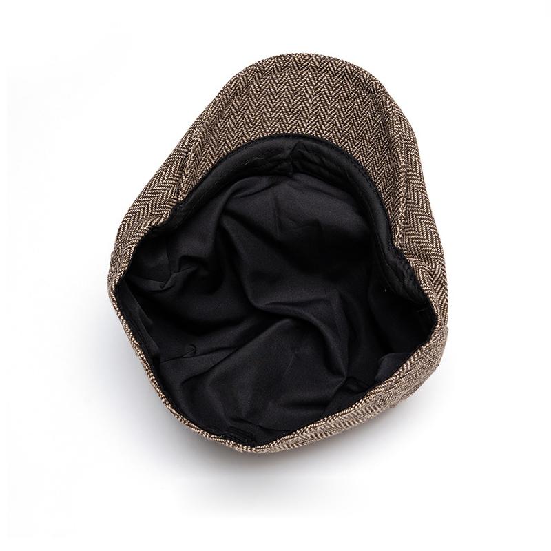 Мужская классическая британская кепка газетчика, берет из искусственной шерсти, ретро-кепка