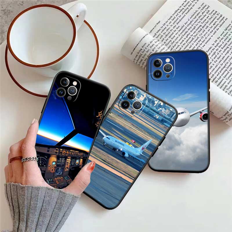 NH3 Aircraft travel cloud Sky Phone Case for OPPO A40 A60 A80 A15 A16 A16K A12 A17 A17K A54 A54S A53 A53S A55 A56 A57 A98 F23