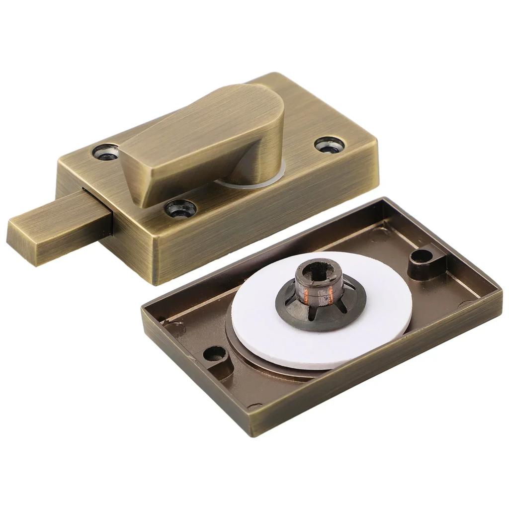 Toilet Indicator Bolt Lock Vacant Engaged Bathroom Privacy WC Toilet Door Lock Zinc Alloy Partition Door Latch Lock Hardware