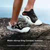 Nike Сандалии Aqua Swoosh PS Black Hyper Orange Детские кроссовки Green-Strike White FN0876-001