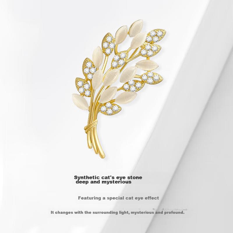 MIMORE Plants Design Brooches, Elegant Brooches Set, Exquisite Jewelry, 3 Packs