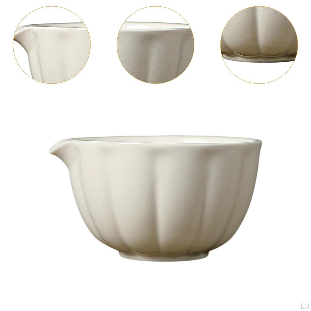 Керамическая миска для матча, емкость для смешивания 420 мл, чашка зеленого чая