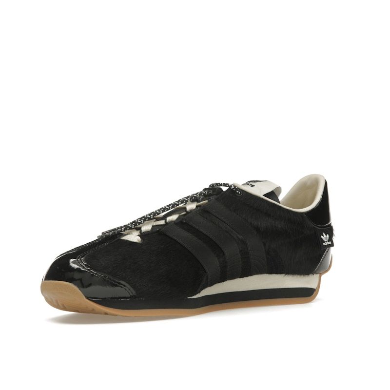 Song for the Mute x adidas Country OG Pony Hair Pack - Черные Унисекс Кроссовки Core-Black Cream-White JH9010
