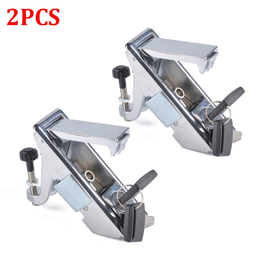 2 ШТ. Комплект защелок для ящика для инструментов, шкафа, багажа, компрессионный замок-защелка для прицепа-автодома
