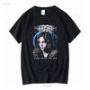Винтажная футболка Ville Valo Him Band Gone With The Sin Хлопок Черный Полный Размер A155 Длинный Рукав Винтажная Стирка Мужская Стильная Унисекс
