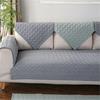 1PCS Simple Fit Sofa Cushion Lines Four Seasons Sofa Cover Anti-skid Plush Towe Washablel Sofa Cover Slipcover Lattice Grid