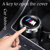LJEEG1 2026 Car Sticker Car Ashtray Cigarette Butt Holder Container Accessories for BMW M X5 X1 X3 X2 X6 X7 X4 Portable One-Button Open