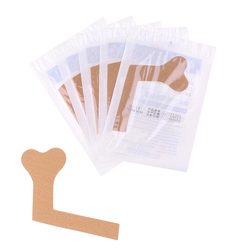5 шт. Практичная назальная питательная трубка Клейкая лента Наклейка Фиксатор Переносица Фиксация катетера