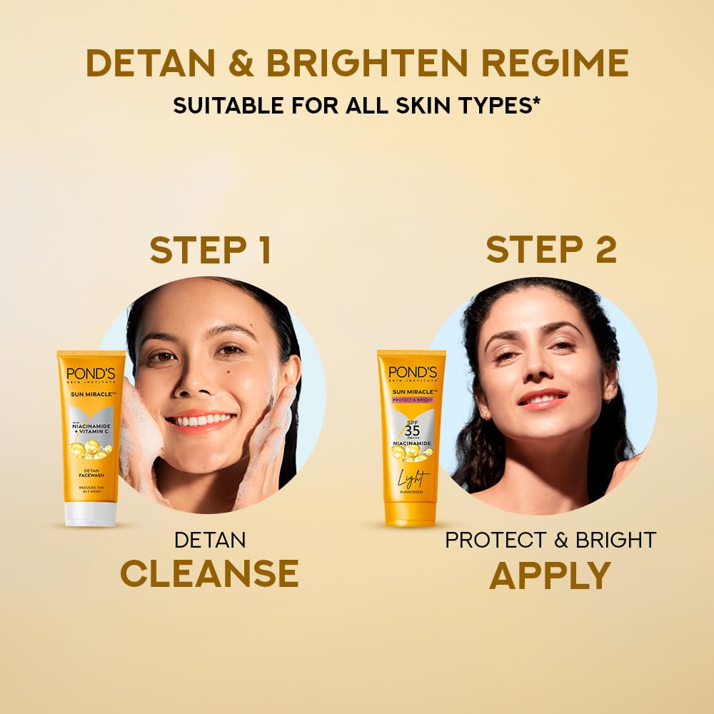 POND'S Sun Miracle SPF 55 PA+++ Легкий солнцезащитный крем 50 г