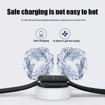 Быстрое зарядное устройство для Apple Watch USB C Беспроводное зарядное устройство для IWatch Series 9 8 7 SE 6 5 4 3 2 1 Магнитные аксессуары для быстрой зарядки