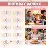Macaron Colored Ball Threaded Candle Set Birthday Candle Decoration