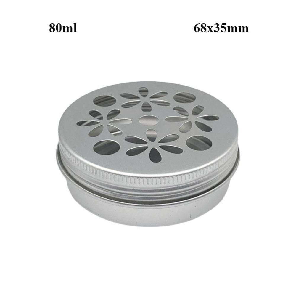 Metal Cosmetic Face Eye Cream Packing 8 Styles Lip Balm Candle Jar Aluminum Tin Container