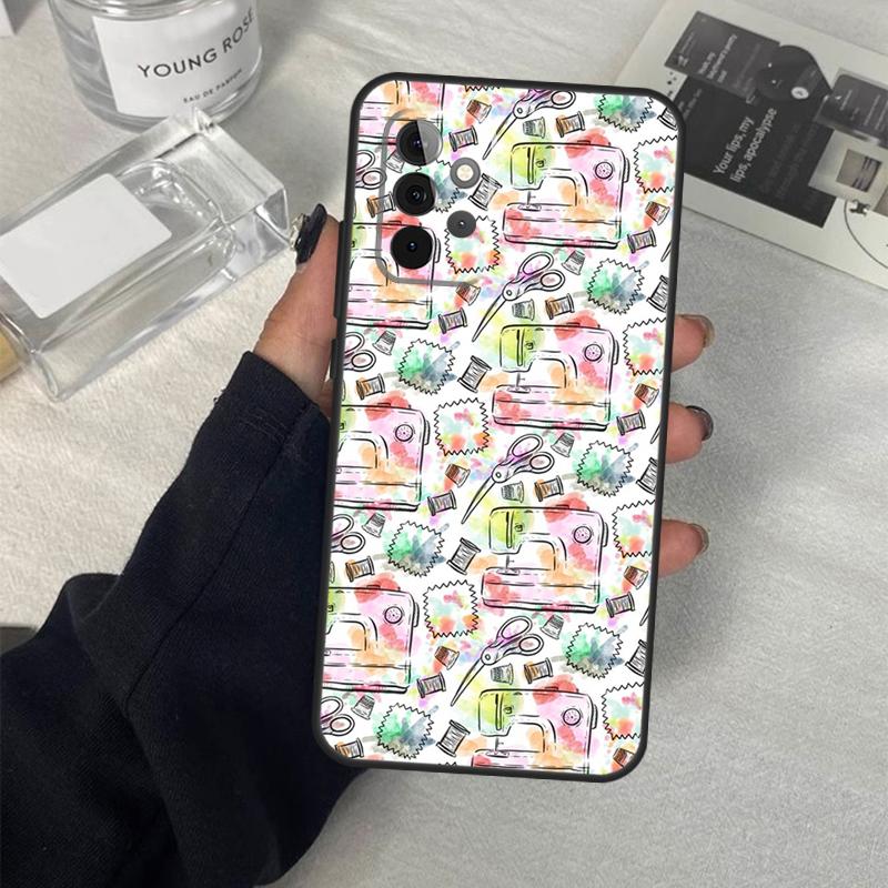 Чехол для швейной машины для Samsung Galaxy A54 A34 A14 A36 A56 A06 A13 A53 A32 A12 A22 A52 A35 A17 A16 A55 A15
