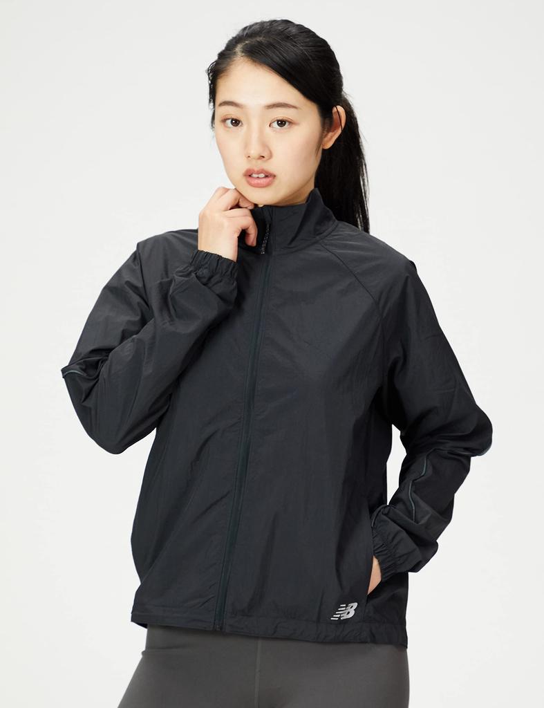 Куртка Impact Run Light Packable WJ21264 Черный L [New Balance] Женская (BK)