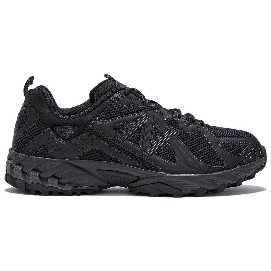 New Balance Унисекс 610 Черный Фантом Магнит Классические Ретро Амортизирующие Нескользящие Низкие Повседневные Кроссовки ML610TBB