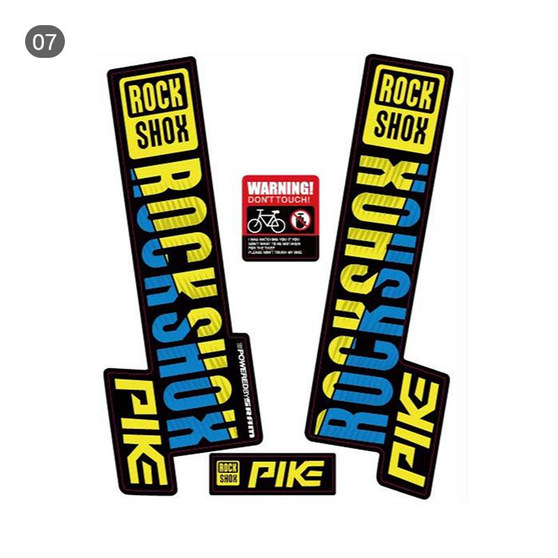 Наклейка на переднюю вилку для Rock Shox Sid Дорожного Велосипеда МТБ Гонки Аксессуары Наклейки Новые