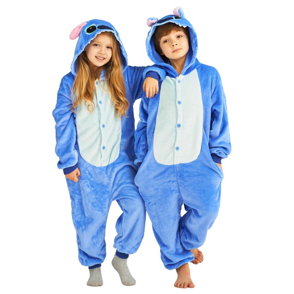 Piżama Onesie Kigurumi Kostium Przebranie Lilo & Stitch 95-105Cm