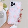 Heart Pink Clear Tpu Air Cushion Shockproof Phone Case For  POCO X6 X3 X5 Mi 14 13T 12T 11T 13 12 Pro 11 Lite 5G NE Cover