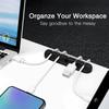 Cable Organizer Silicone Cable Clips Cable Management Cable Winder Desktop Tidy Manager Mobile Phone Data Cable Organizer