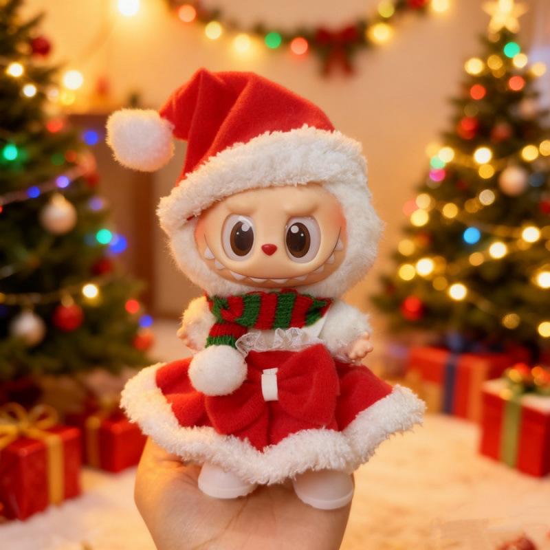 Only Clothes Are Suitable for Baby Clothes, Pendants, Dolls Can Wear Christmas Baby Clothes Set.