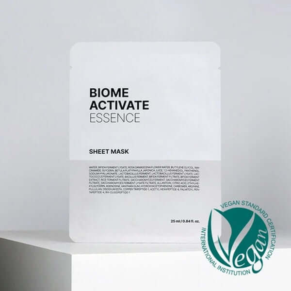 BIOME ACTIVATE Эссенция Тканевая Маска - 1 упаковка (10 шт)