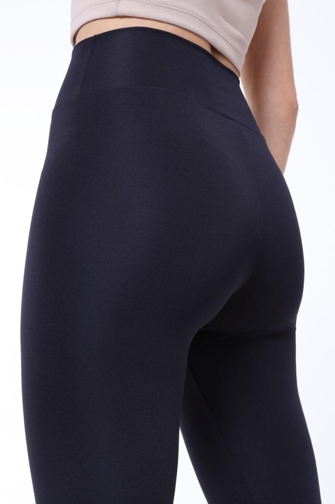 Женские леггинсы больших размеров, темно-синие, укрепляющие колготки для дайвинга с очень высокой талией