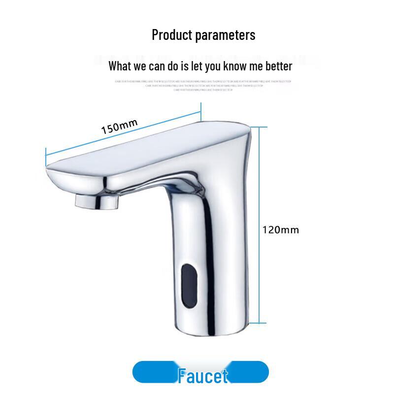 Minxi B-Style Automatic Sensor Single Cold Basin Faucet