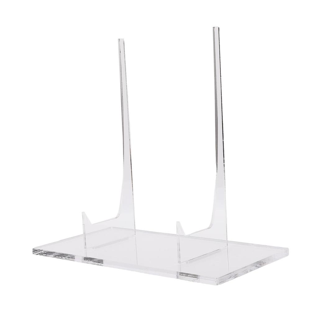 Акриловый держатель для тарелок Прозрачная подставка для демонстрации тарелок для книги Декоративная табличка Фото Блюдо Настольное искусство