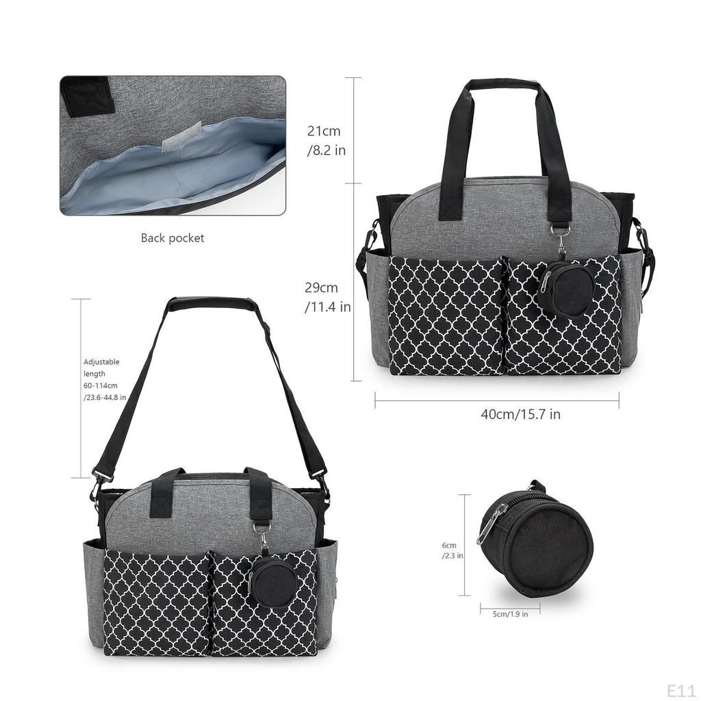 Сумка для пеленания ребенка, многофункциональная сумка для мамы и подгузника для подарка на день рождения маме и папе