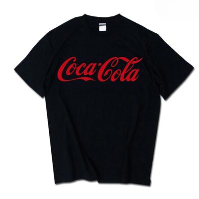 Летние Новые Мужские Женские Футболки Бренда INS PepsiCola Sprite CocaCola 100% Хлопок Свободные Мягкие Модные Для Пары Дышащие