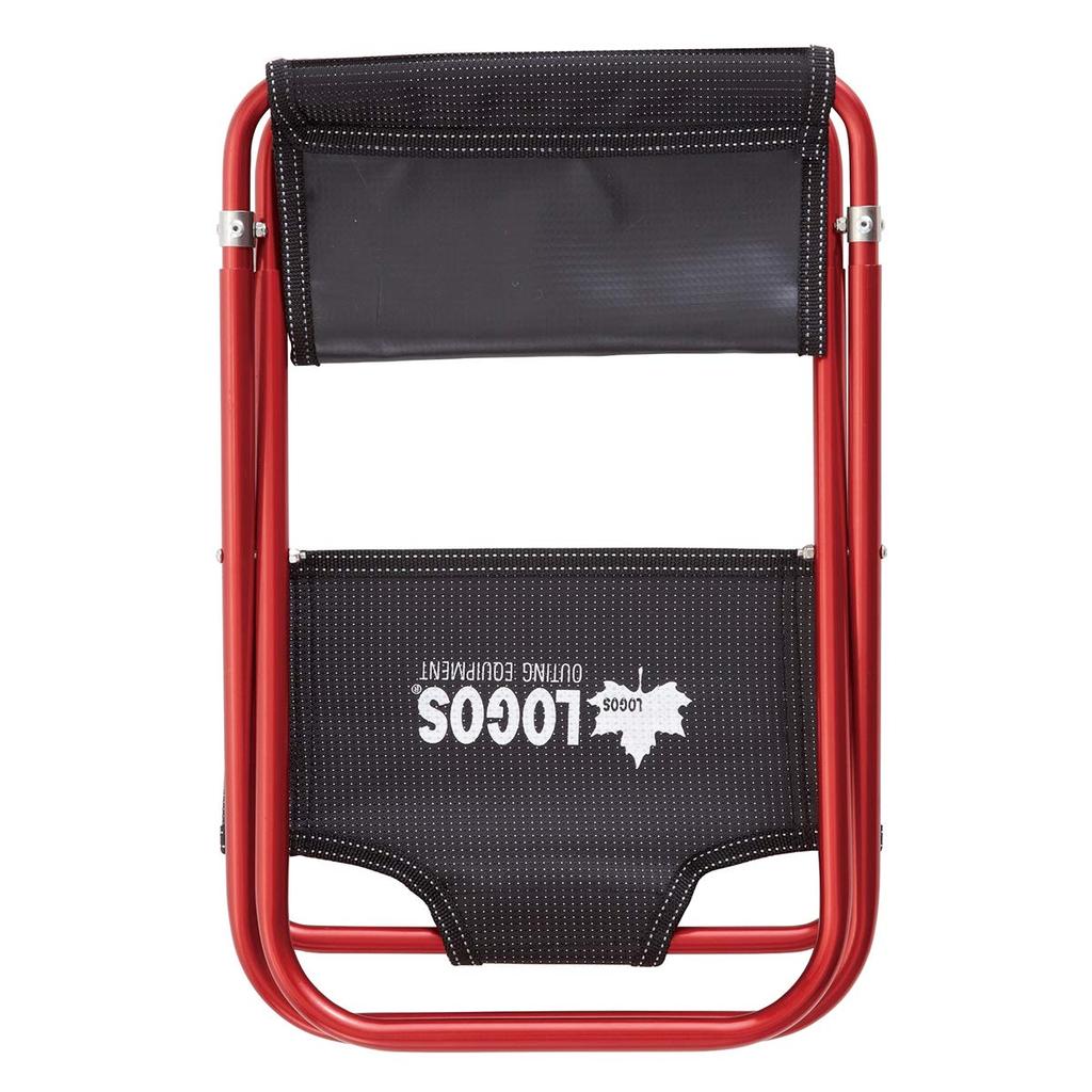 Logos Outdoor Chair 7075 Trek Chair (with backrest) 73160277 Red (approx.) Width 24.5 x Depth 29 x Height 48cm (Seat height 26cm)