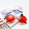 Women Men Hippie Disco Round Sunglasses Metal Sunglasses Eyewear Circle Glasses